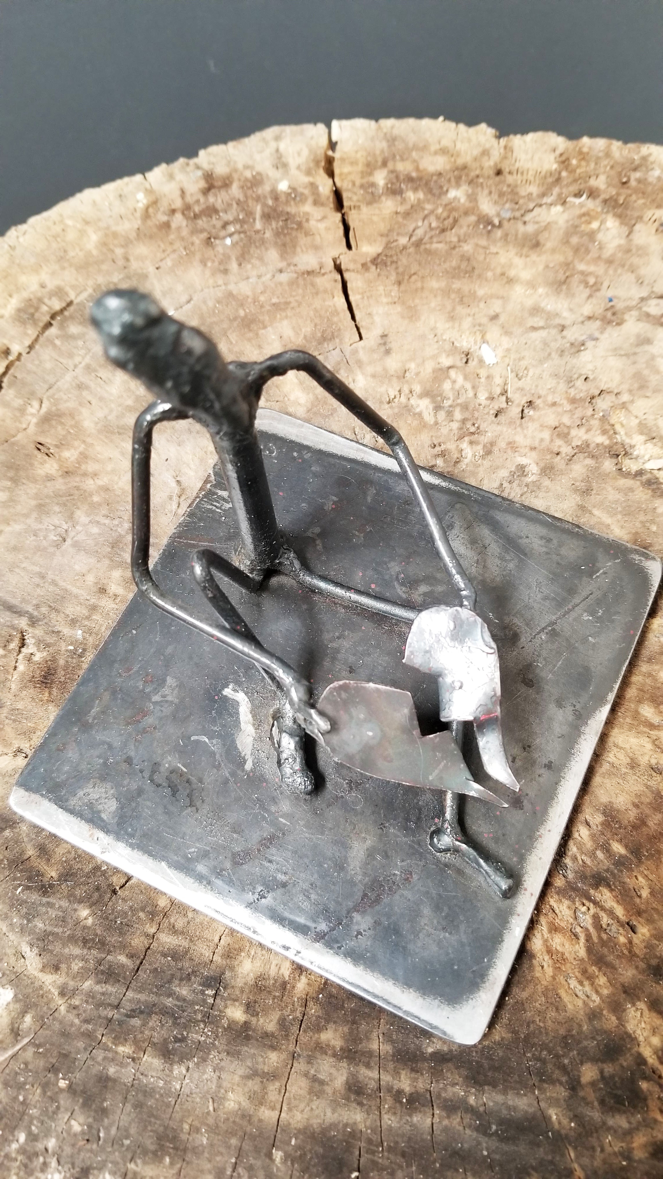 Broken-Hearted One Sculpture